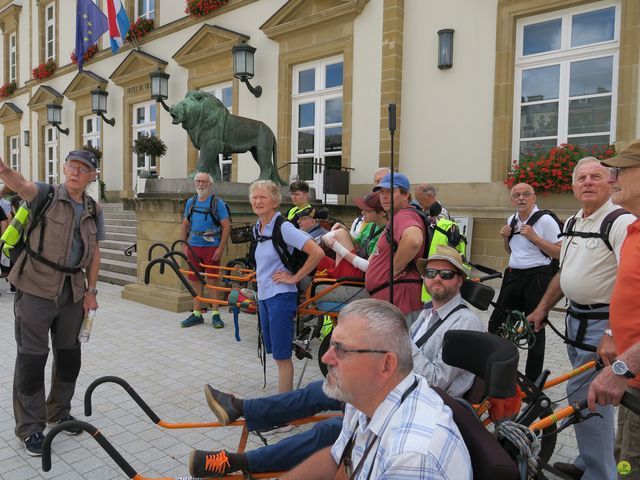 Randonnée joëlettes à Luxembourg