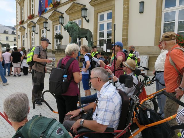 Randonnée joëlettes à Luxembourg