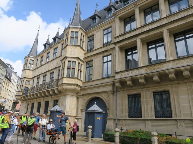 Randonnée joëlettes à Luxembourg