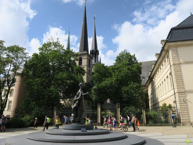 Randonnée joëlettes à Luxembourg