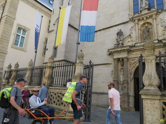 Randonnée joëlettes à Luxembourg