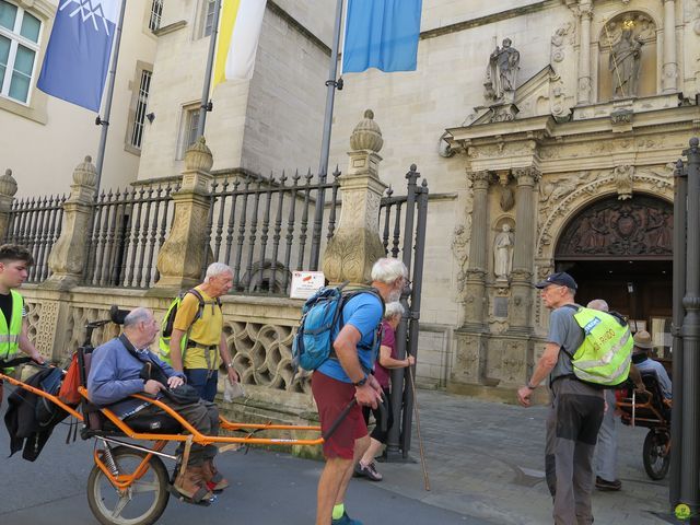 Randonnée joëlettes à Luxembourg