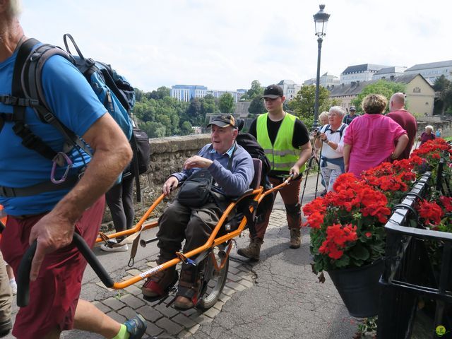 Randonnée joëlettes à Luxembourg