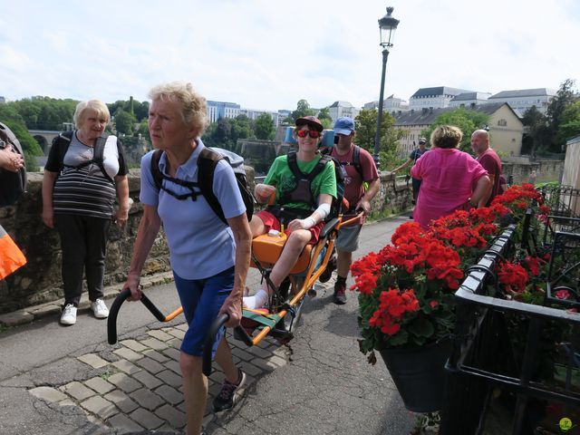 Randonnée joëlettes à Luxembourg