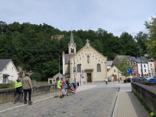 Randonnée joëlettes à Luxembourg