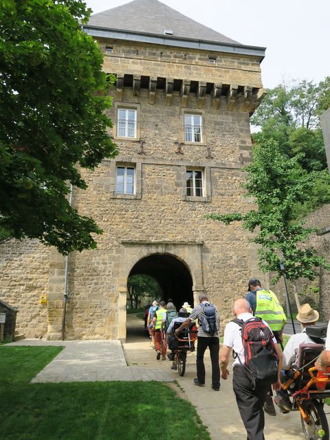 Randonnée joëlettes à Luxembourg