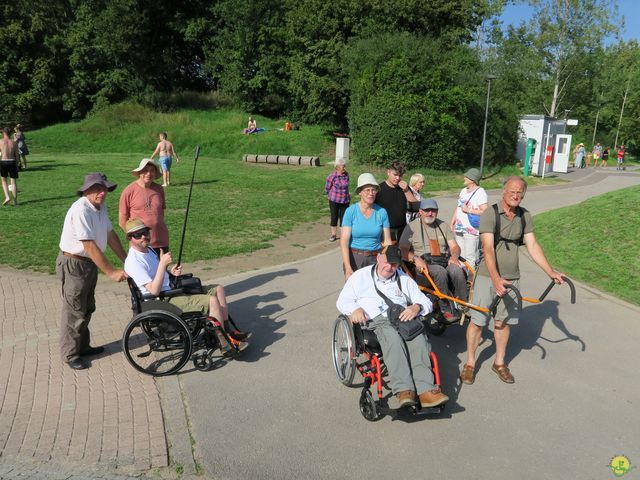 Randonnée joëlettes à Echternach