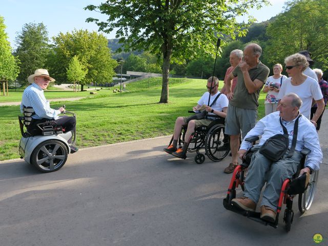 Randonnée joëlettes à Echternach