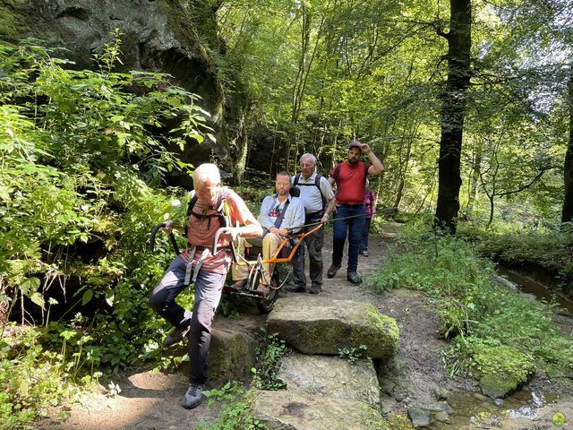 Randonnée joëlettes à Perekop