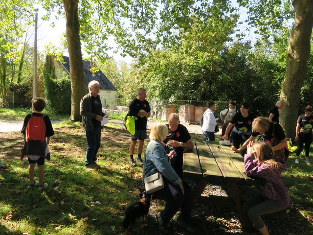 Randonnée joëlettes à Fayt-le-Franc