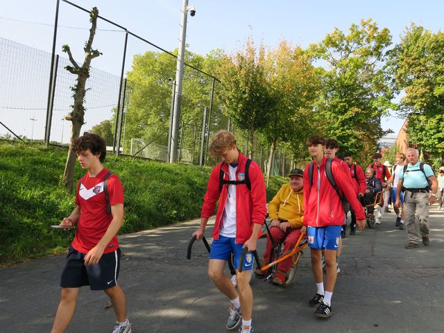 Randonnée joëlettes à Watermael