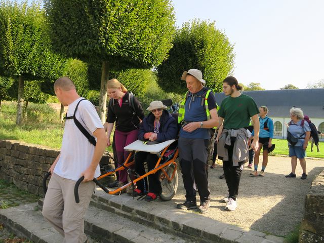 Randonnée joëlettes à Watermael