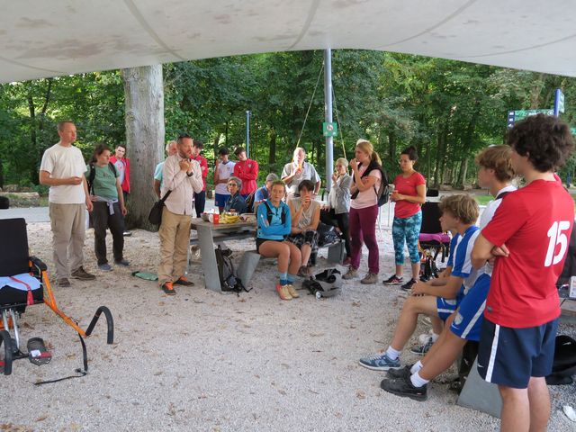 Randonnée joëlettes à Watermael