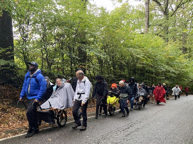 Randonnée joëlettes à Visé