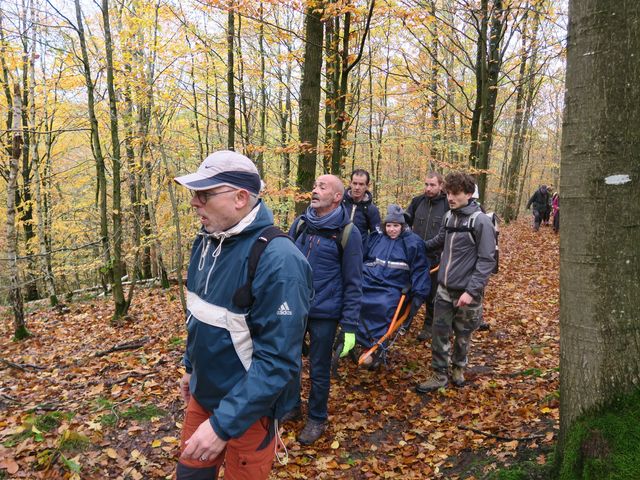 Randonnée joëlettes à Vyle-et-Tharoul