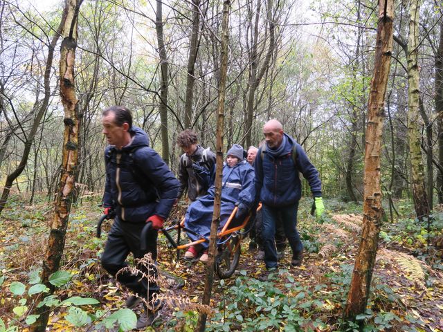 Randonnée joëlettes à Vyle-et-Tharoul