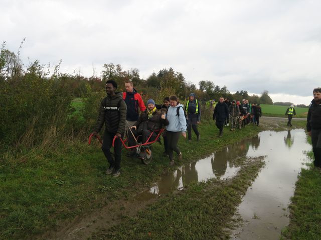 Randonnée joëlettes à Vyle-et-Tharoul