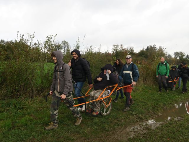 Randonnée joëlettes à Vyle-et-Tharoul