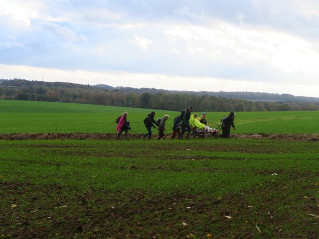 Randonnée joëlettes à Vyle-et-Tharoul