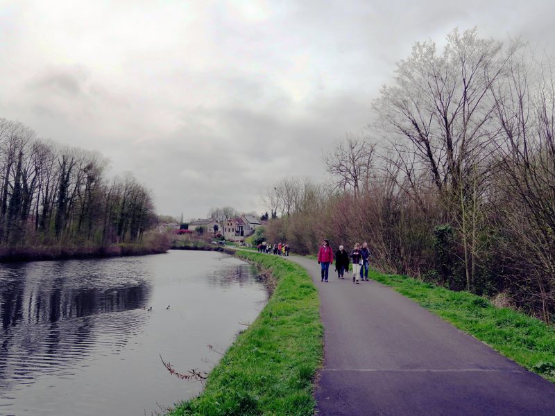 Randonnée joëlettes à Feluy