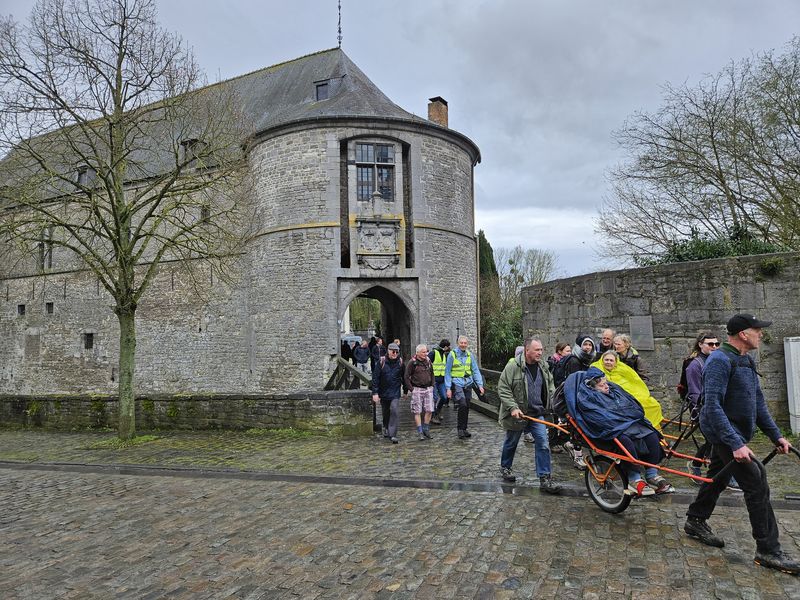 Randonnée joëlettes à Feluy