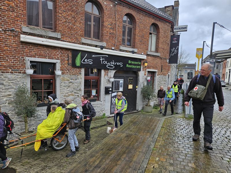 Randonnée joëlettes à Feluy