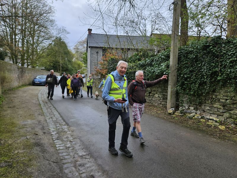 Randonnée joëlettes à Feluy