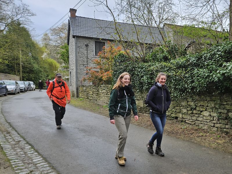 Randonnée joëlettes à Feluy