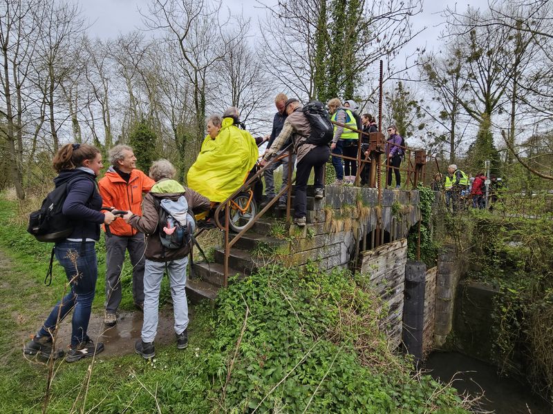 Randonnée joëlettes à Feluy