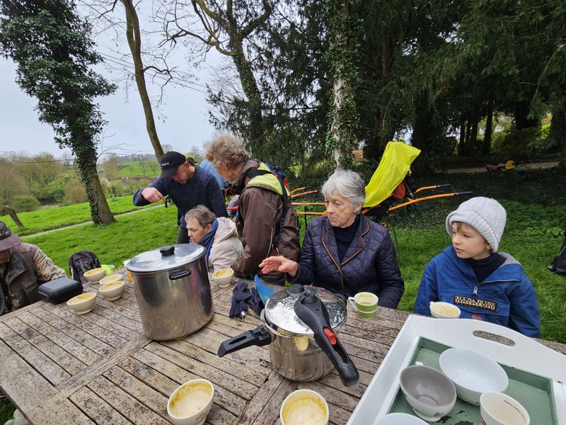 Randonnée joëlettes à Feluy