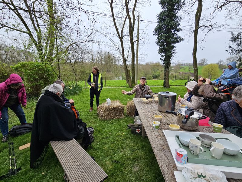 Randonnée joëlettes à Feluy